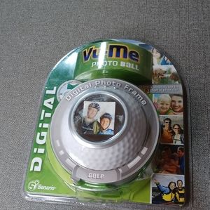 Vu-me photo golf ball  digitally  photo frame. New